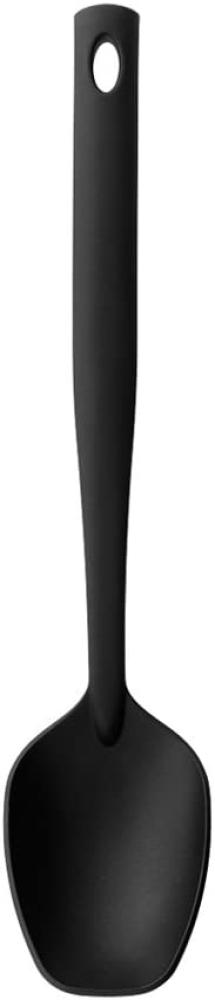 Brabantia Küchenhelfer Basic, Gemüselöffel, Kelle in Schwarz, 365201 Bild 1