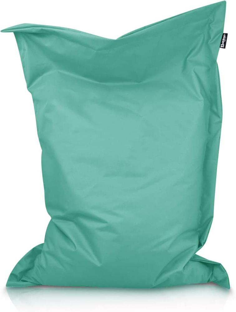 BuBiBag XXL Sitzsack, Outdoor Sitzsäcke für Kinder und Erwachsene, Bodenkissen Beanbag Fatboy wetterfest (Pacific 145x100 cm) Bild 1