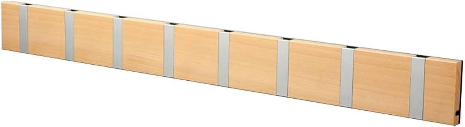 LoCa Garderobe Knax 6 Buche (Haken klappbar Alu) Bild 1