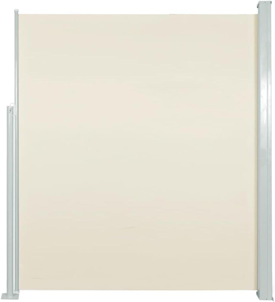 vidaXL Ausziehbare Seitenmarkise 140x300 cm Creme 45354 Bild 1