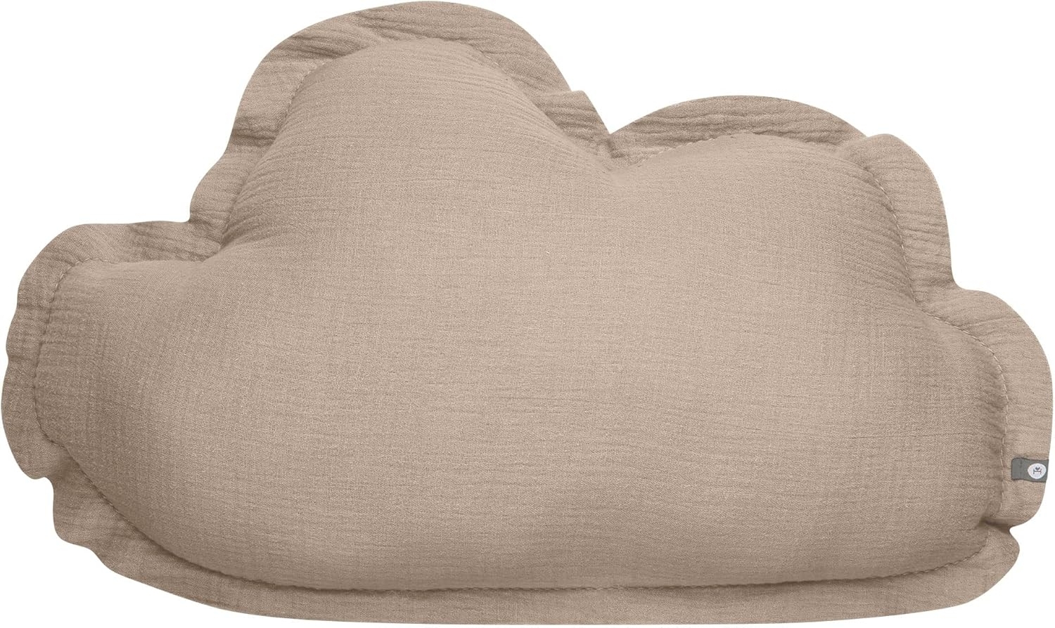 von Herzen Babykissen Musselinkissen Kinderkissen Kuschelkissen "Wolke" aus 100% Baumwolle, handgenäht Bild 1