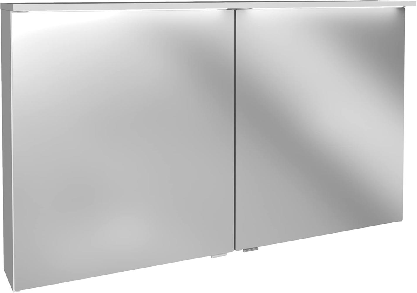 Fackelmann OXFORD LED Spiegelschrank 120 cm breit, Weiß Bild 1