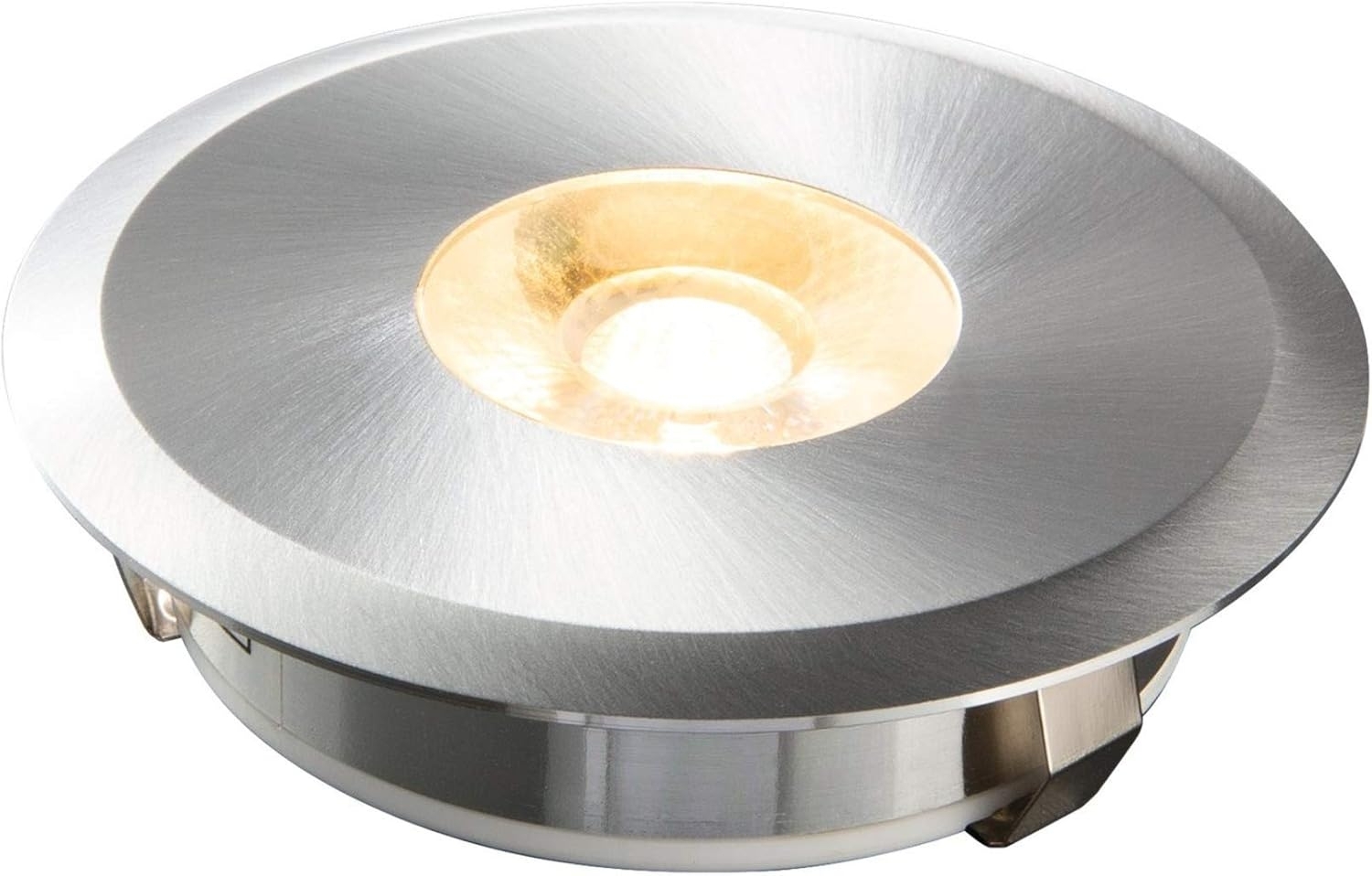 Heitronic 23374 LED Einbaustrahler Austin rund starr Aluminium Bild 1