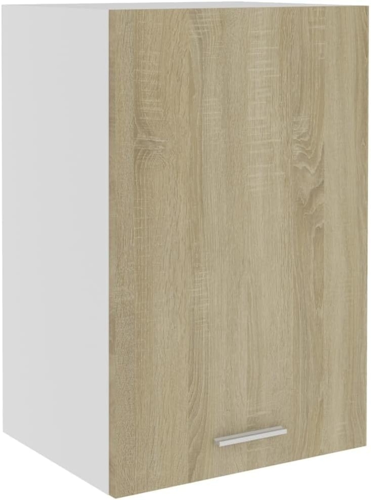 vidaXL Hängeschrank 2 Regalböden Küche Schrank Einbauküche Küchenzeile Küchenmöbel Oberschrank Küchenschrank Sonoma-Eiche 39,5 x 31 x 60 cm Holzwerkstoff Bild 1