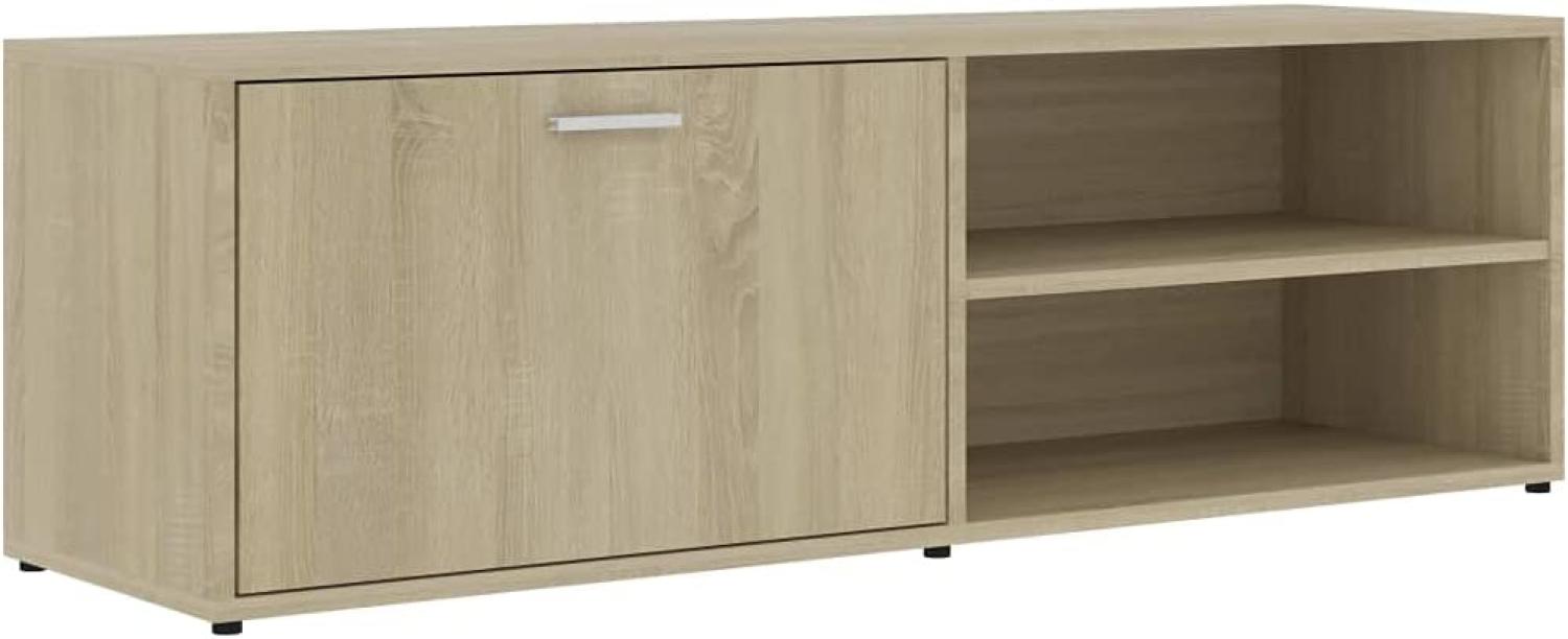 vidaXL TV-Schrank Sonoma-Eiche 120 x 34 x 37 cm Spanplatte [801155] Bild 1