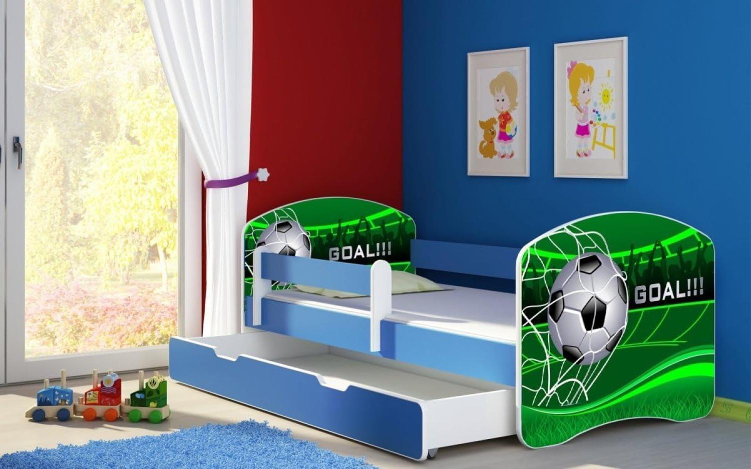 Kinderbett Dream mit verschiedenen Motiven 160x80 Goal Bild 1