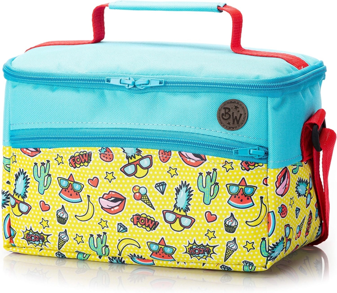 BambiniWelt by Rafael K. Aufbewahrungstasche Tasche für Toniebox Tigerbox für Musikbox Hörwürfel Innenfächer, innere Fächer dank Klettband frei verstellbar Bild 1