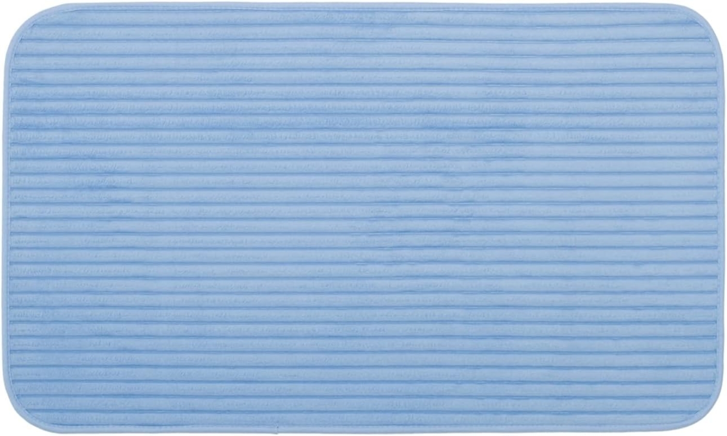 Gözze Badematte Berlin, Höhe 7 mm, rutschhemmend beschichtet, fußbodenheizungsgeeignet, Polyester, rechteckig, Badteppich, Uni Farben, Cord Optik, waschbar Bild 1