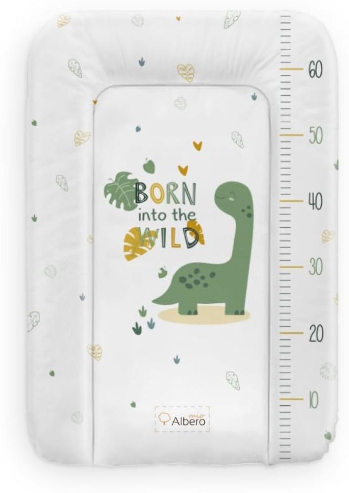 Wickelauflage 50x70 Wickelunterlage Abwaschbar für Wickelkommode Wasserdicht Wickeltisch Zubehör Wickeltischauflage Dino Baby Changing Mat Bild 1