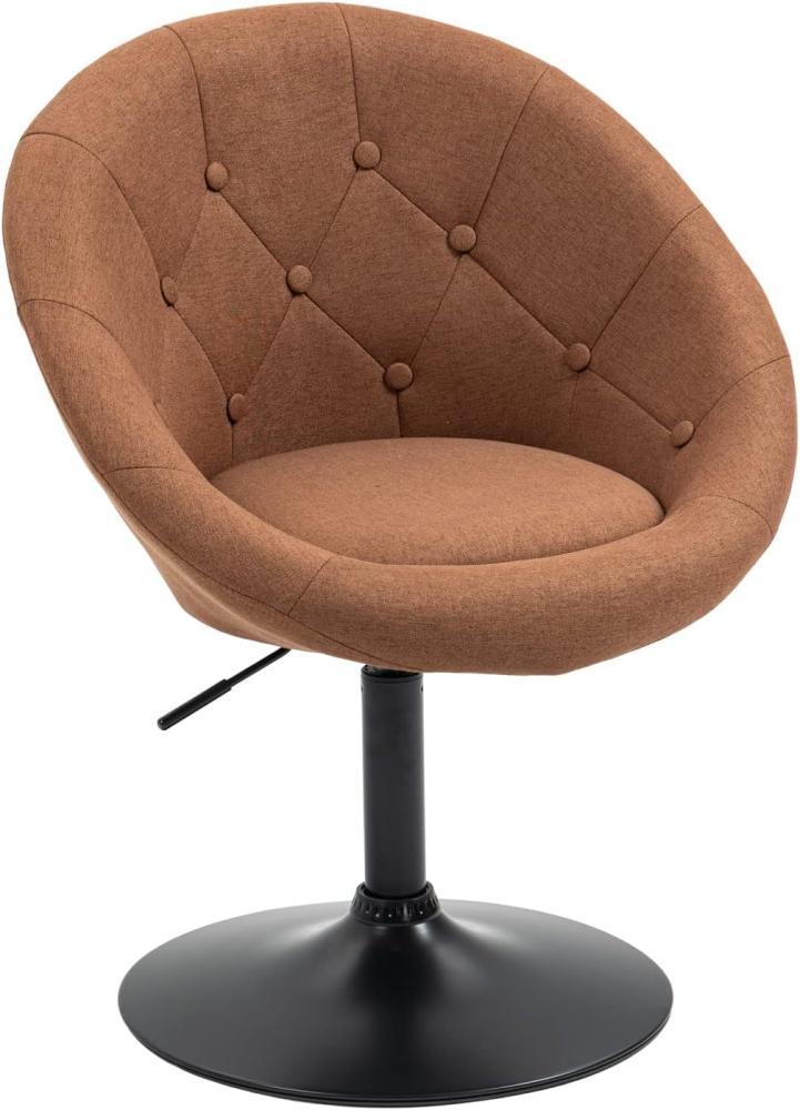 SVITA Havanna Sessel Lounge Clubsessel Barhocker Drehsessel Retro schwarz Bild 1