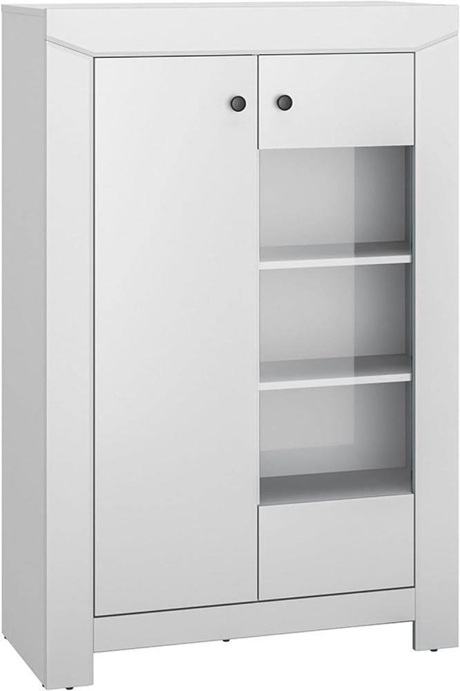 Highboard TERNI Stauraumschrank 91,5x42x140 cm Bild 1