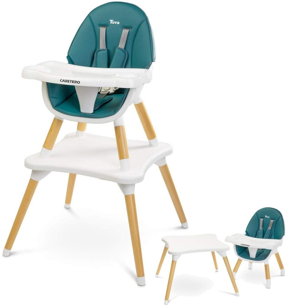 High chair Caretero Tuva dark green (TERO-7705) Bild 1