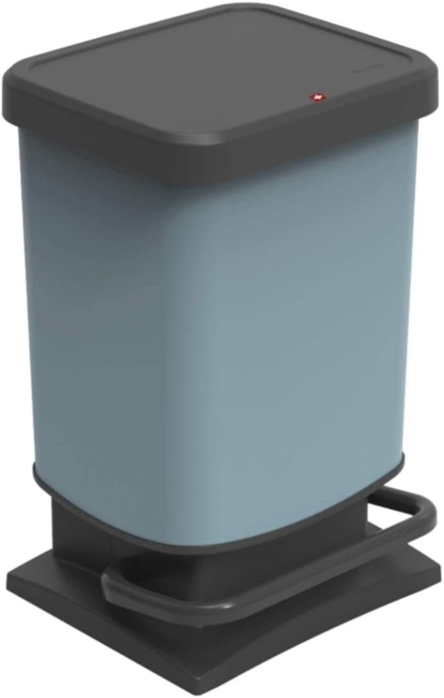 ROTHO Mülleimer Paso Mülleimer 20l mit Deckel, Kunststoff (PP recycelt) BPA-frei, hergestellt in der Schweiz Bild 1