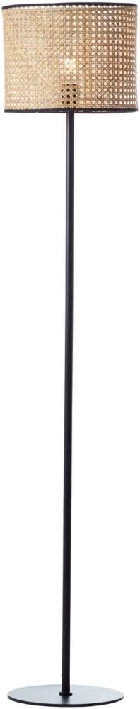 Brilliant Leuchten No. 99091-09 LED Standleuchte Wiley 1-flammig E27 Rattan Bild 1