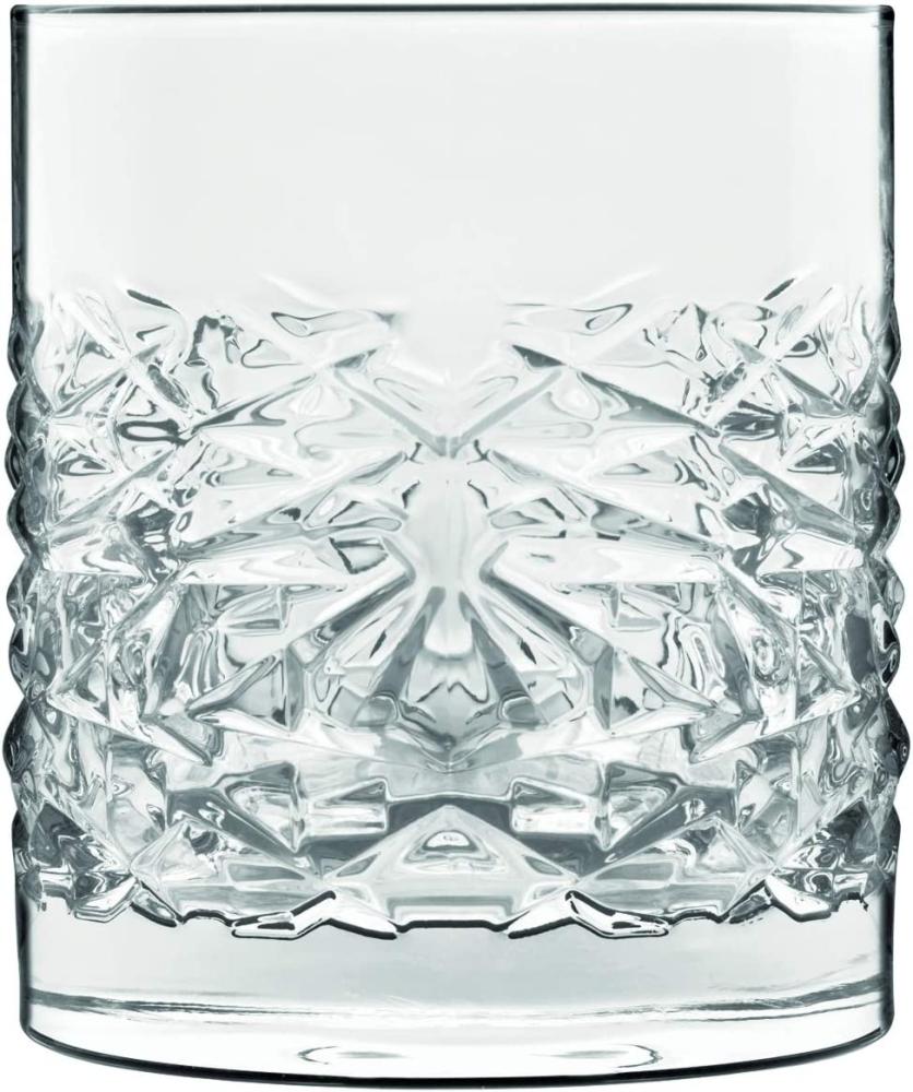 Luigi Bormioli Mixology textures Water glass/whiskey glass 10 cm 38 cl 4 pcs. Clear Bild 1
