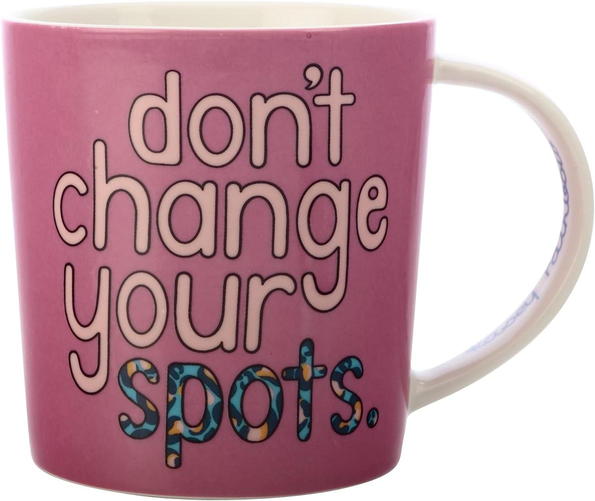 Maxwell & Williams DX1076 Becher 380 ml BE KIND Don't Change Your Spots, Porzellan, in Geschenkbox Bild 1