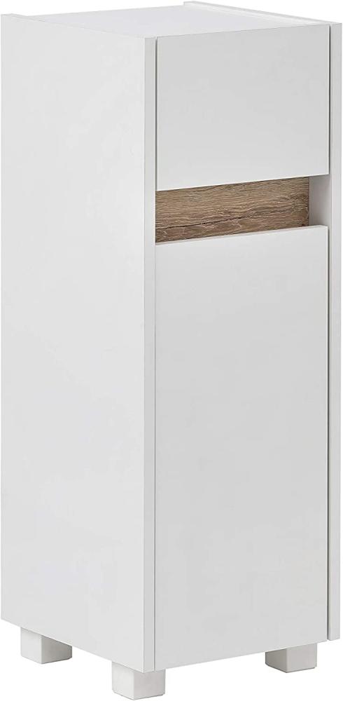 Schildmeyer Midischrank 146312 Cosmo, 30,2 x 84,8 x 33 cm (BxHxT), weiß Bild 1