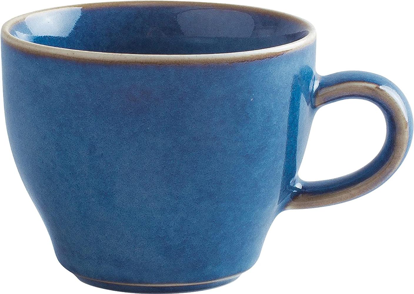 Cappuccino Italiano-Obertasse 0,18 l Homestyle Atlantic Blue Kahla Cappuccinotasse - Mikrowelle geeignet, Spülmaschinenfest Bild 1