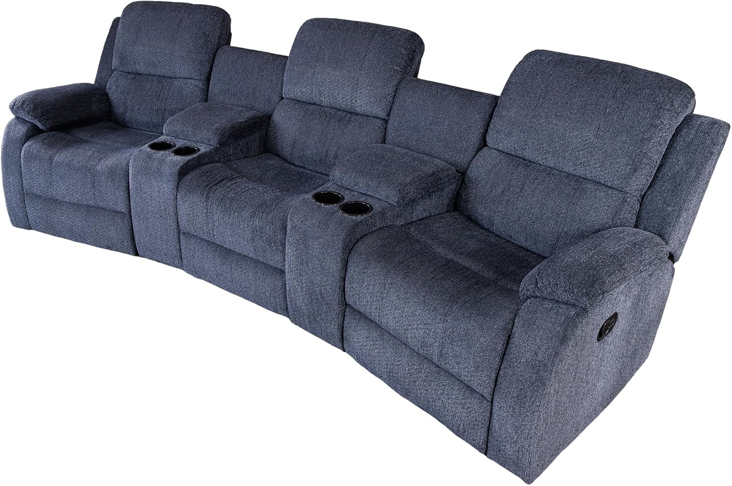 riess-ambiente TV-Sessel HOLLYWOOD dunkelgrau (Einzelartikel, 1-St), Wohnzimmer · Getränkehalter · Federkern · Kinositz · 3-Sitzer · Modern Bild 1