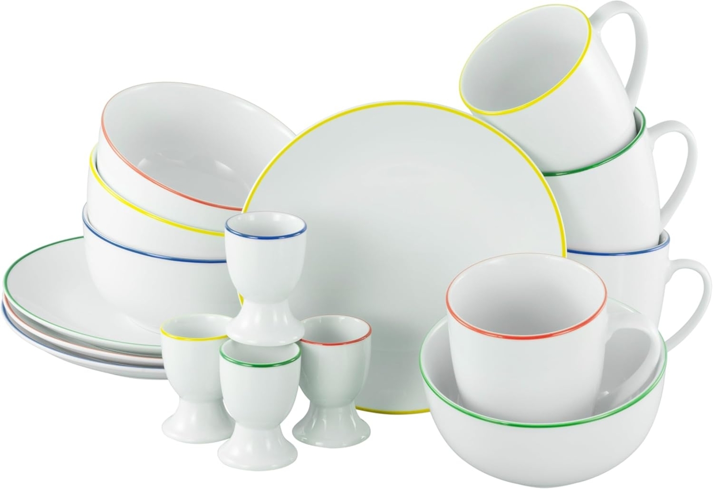 Luna Color Line Color Line, Frühstücksset 16-tlg ( Bild 1