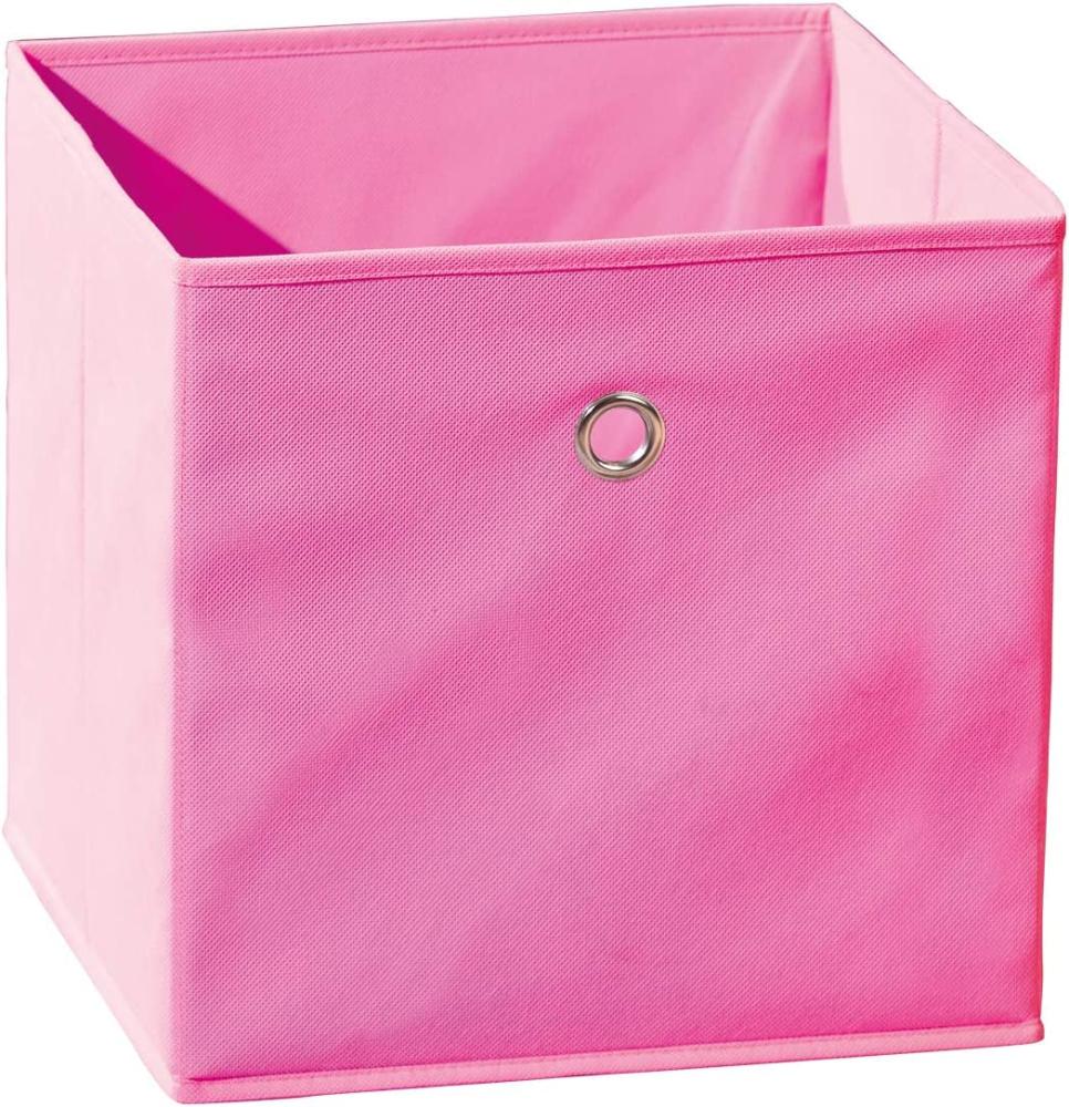 Inter Link Faltkiste Winny Pink, 31,5x31,5x31 cm Bild 1