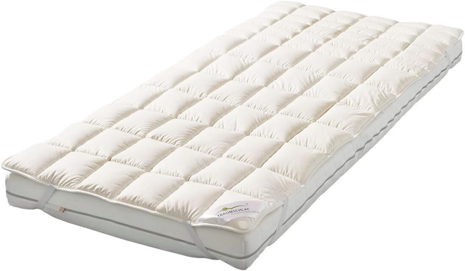 Traumschlaf Unterbett Matratzentopper Merino mit Zirbe|90x200 cm Bild 1