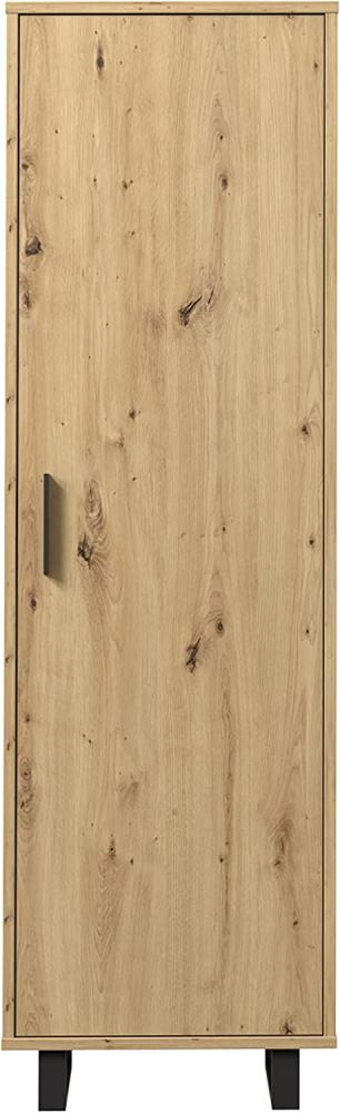 FORTE Maracay Kleiderschrank, Holzwerkstoff, Braun, 59,8 x 198,2 x 41,5 cm Bild 1