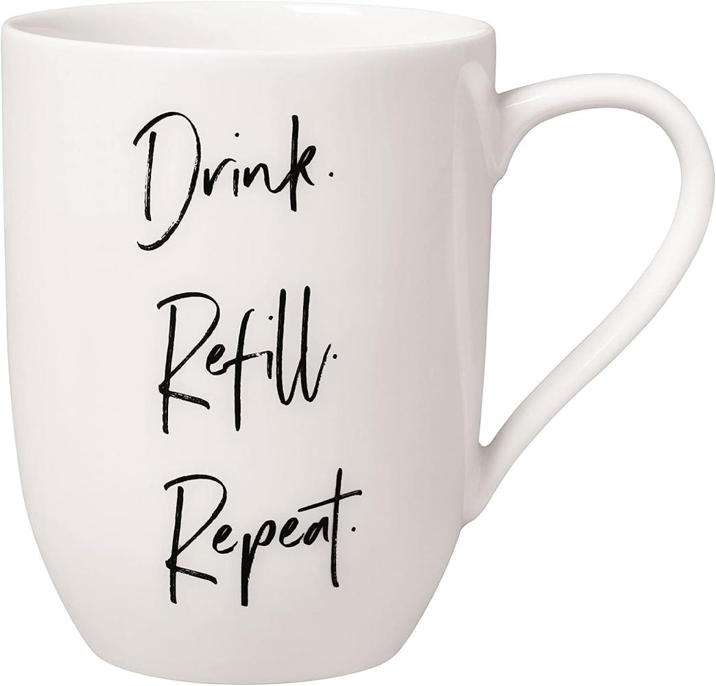 Villeroy & Boch Statement Becher mit Henkel Drink Refill Repeat Bild 1