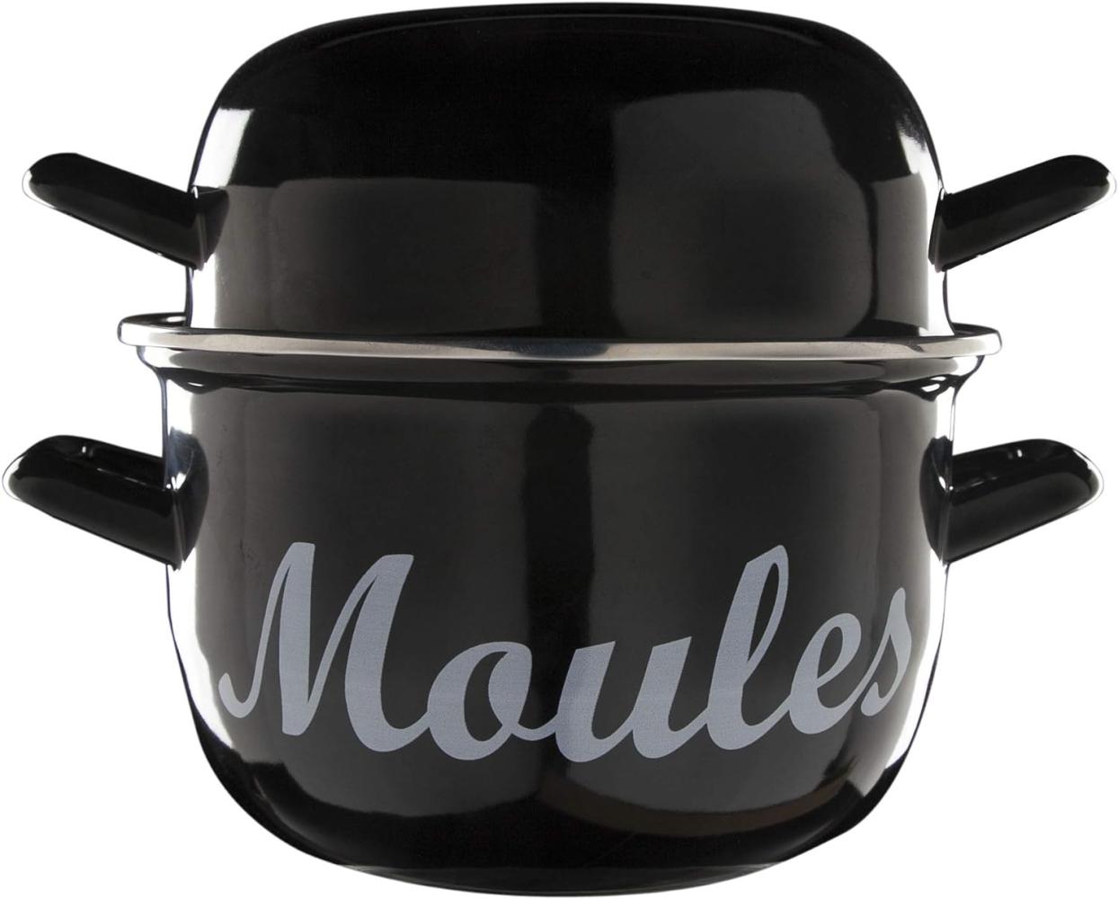 CT Moules Mosselpan Zwart 18 cm Bild 1