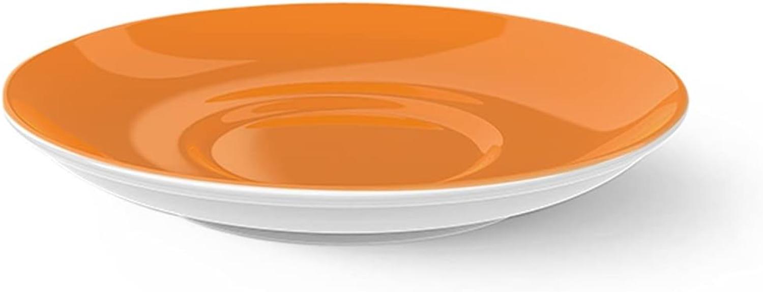 Dibbern Solid Color orange Kaffee Untertasse Bild 1