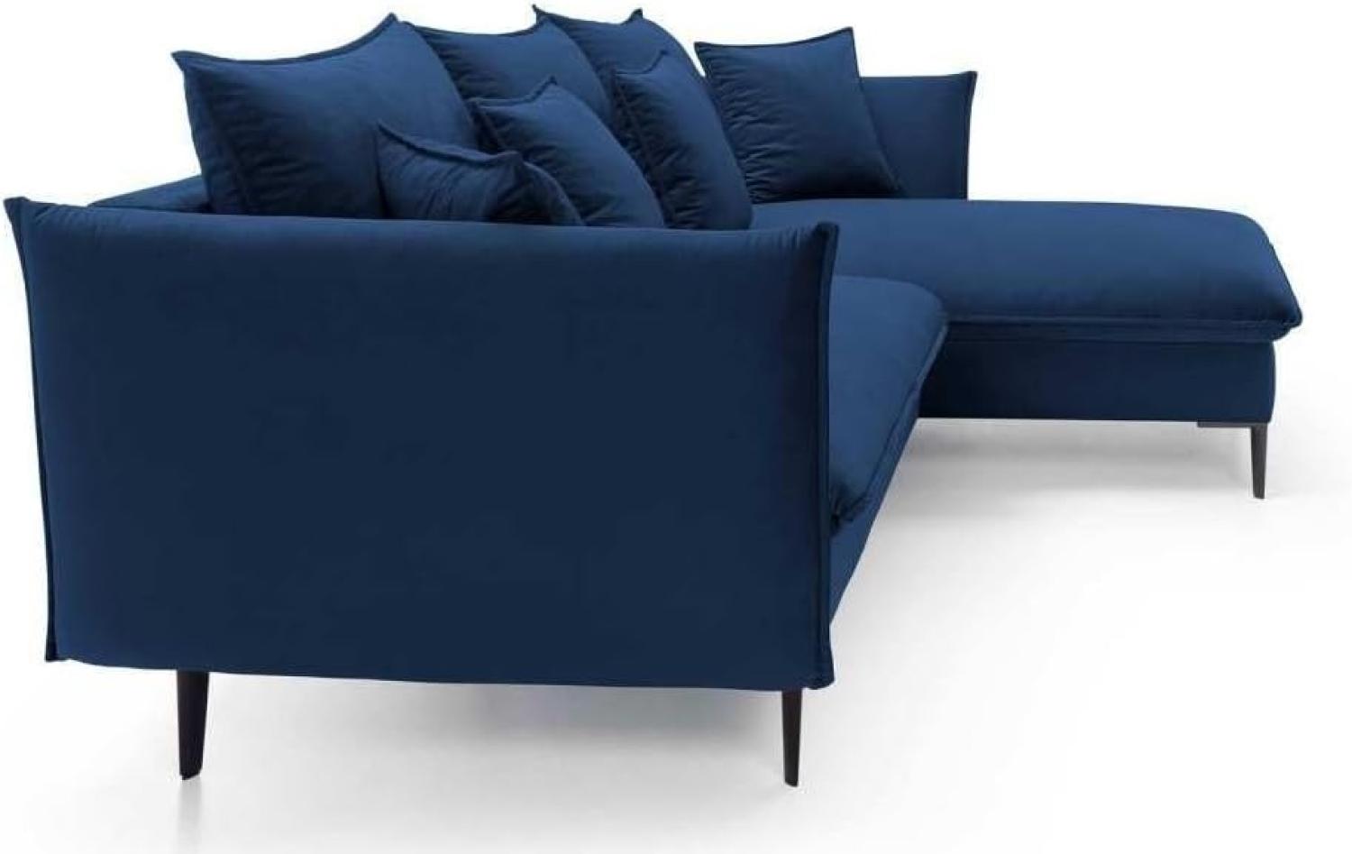 Designer Sofa Ava Blau links Bild 1