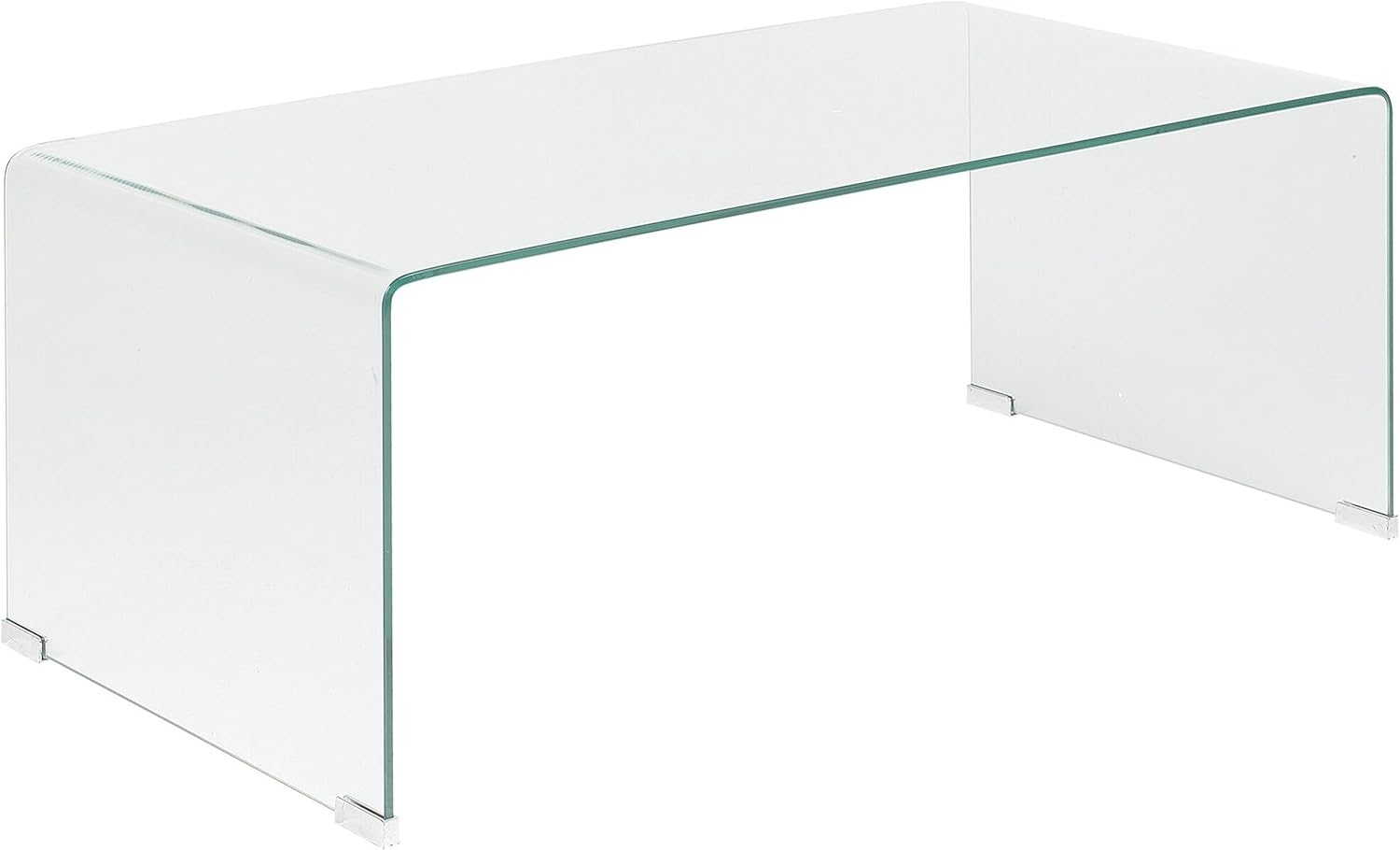 Couchtisch Glas transparent 100 x 50 x 40 cm KENDALL Bild 1