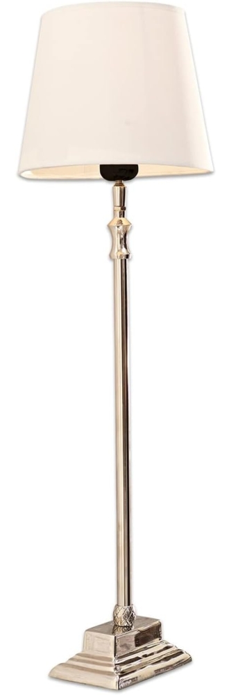 Mirabeau Tischleuchte Tischlampe Mayfair weiß/silber Bild 1