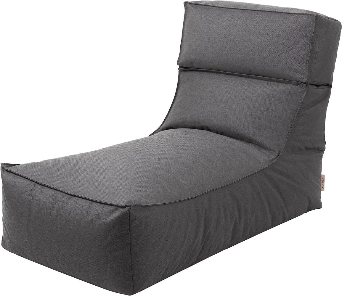 Blomus Liege STAY coal, Liegekissen, Sitzsack, Kunstfaser, Kunststoff, Dark Grey, 62001 Bild 1