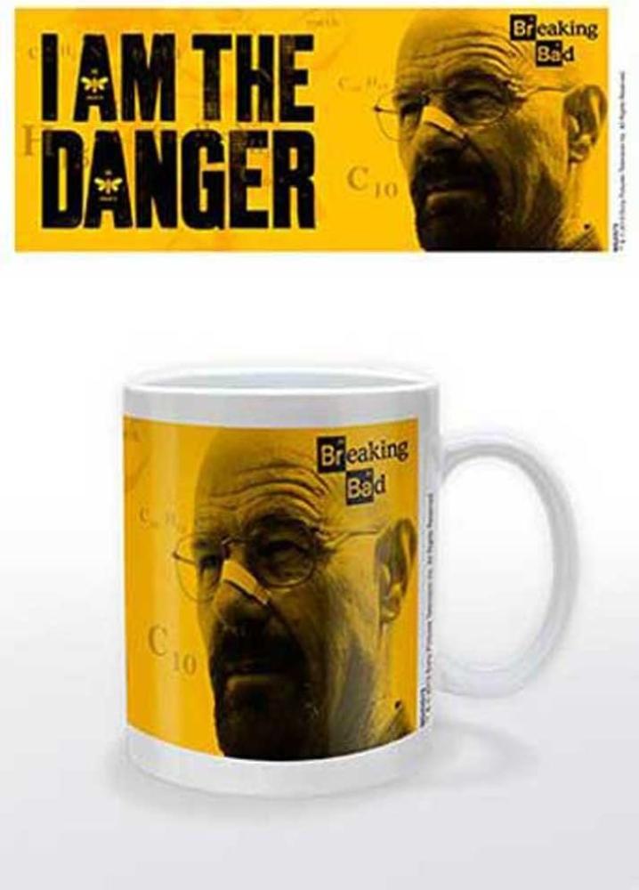 empireposter Breaking Bad I Am The Danger Größe (cm), ca. Ø8,5 H9,5cm Lizenz Tasse, NEU Beschreibung: Keramik Tasse Bild 1