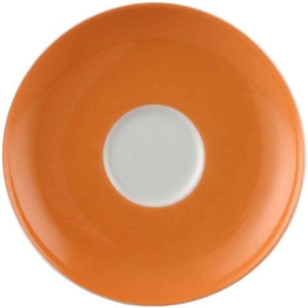 Thomas Sunny Day Untertasse für Espressotasse 80ml, Porzellan, Orange, Spülmaschinenfest, 12 cm, 14721 Bild 1