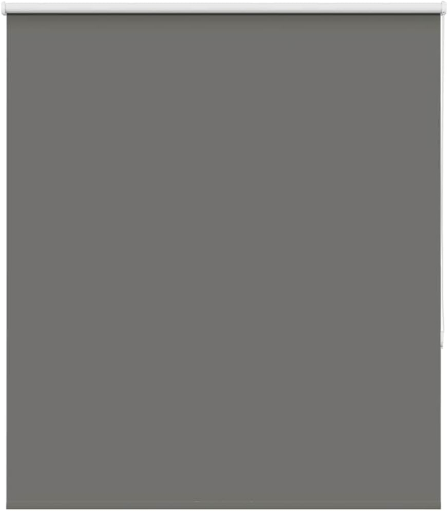 Verdunklungsrollo, vidaXL, Verdunkelungsrollo Grau 140x175 cm Stoffbreite 136,6cm Polyester Bild 1
