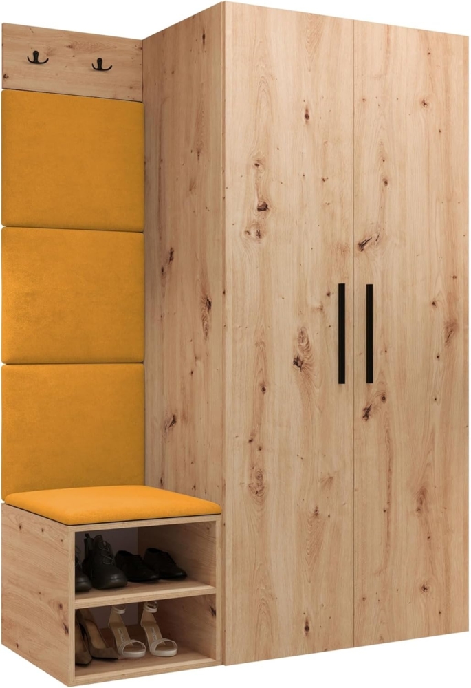 Garderoben-Set Mapreni IV (Farbe: Artisan Eiche, Manila 32) Bild 1