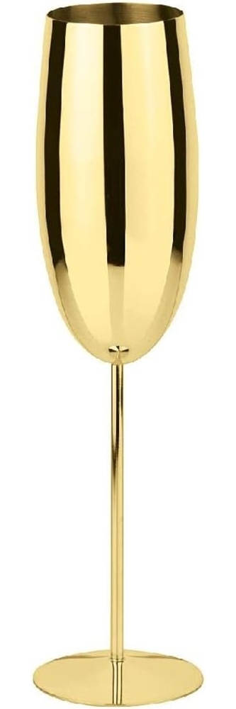 Sambonet Paderno Bar Utensils Edelstahl / PVD Gold Champagnerkelch h: 25,5 cm / 270 ml Bild 1