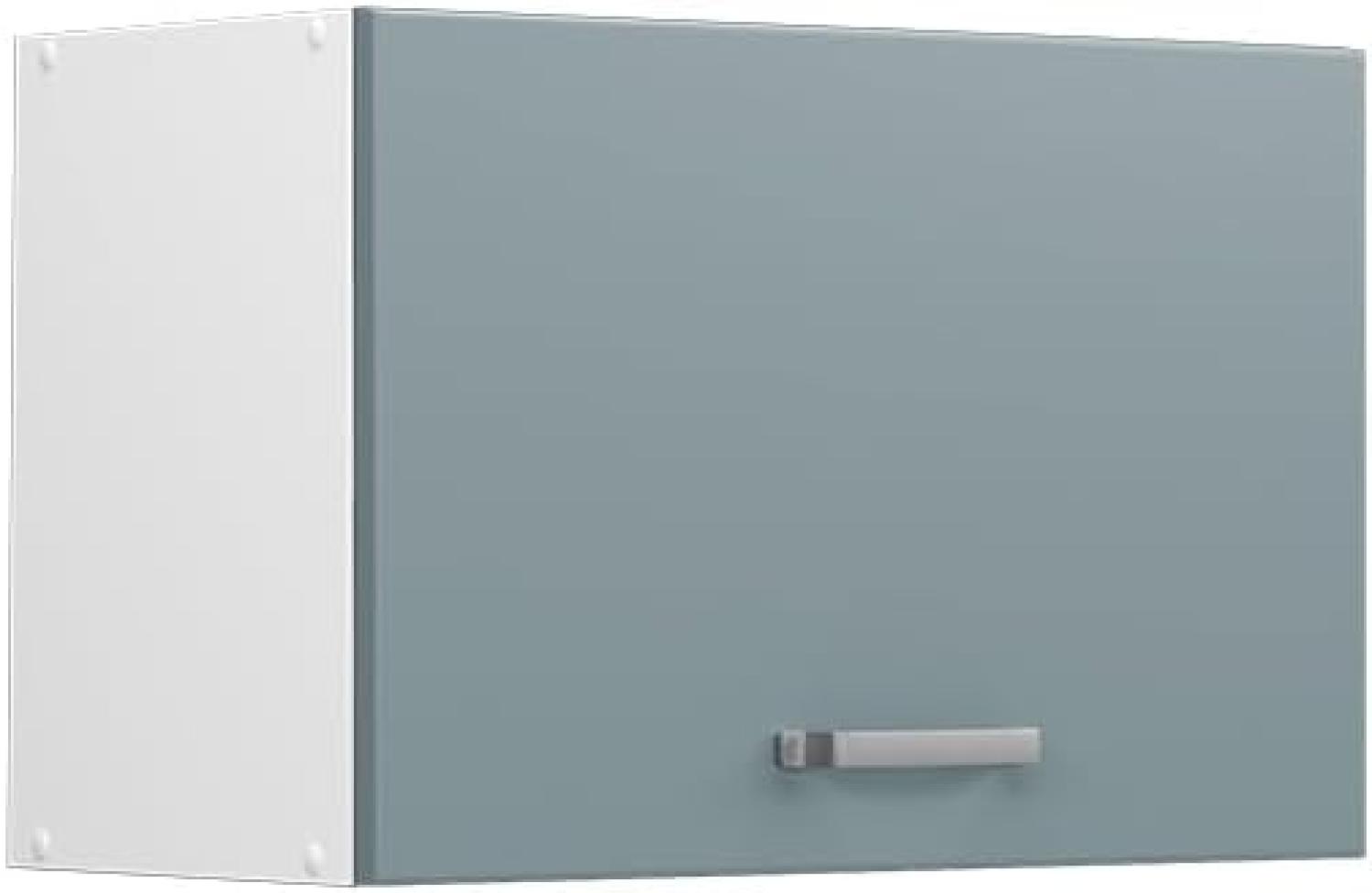 Vicco Hängeschrank R-Line, Blau-Grau/Weiß, 60 cm Flach Bild 1