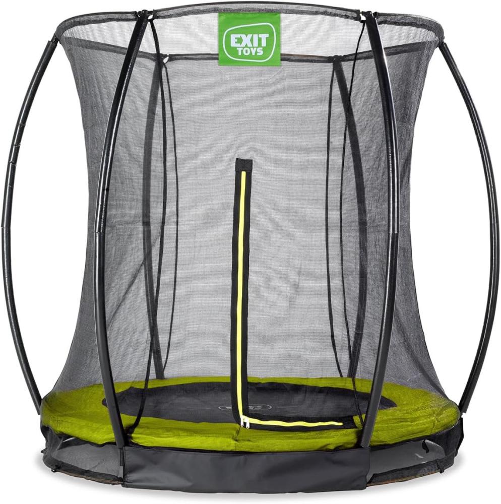 EXIT Trampolin Silhouette Ground 183 cm grn + Netz Bild 1