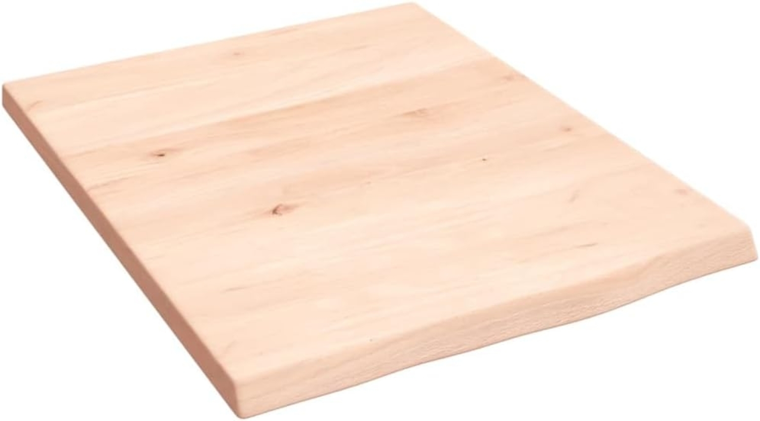 vidaXL Waschtischplatte 40x50x2 cm Massivholz Unbehandelt 3155999 Bild 1