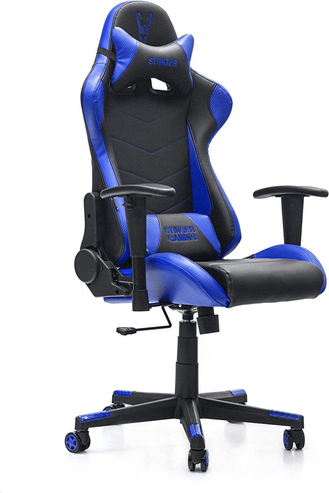 SILLA GAMING WOXTER STINGER STATION AZUL Bild 1