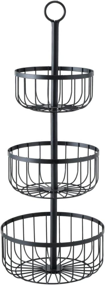 Boltze Cobo Etagere schwarz 60cm Bild 1