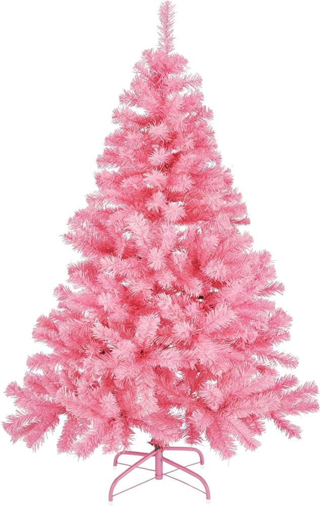 Künstlicher Weihnachtsbaum pink Tanne Christbaum 1,5m Bild 1