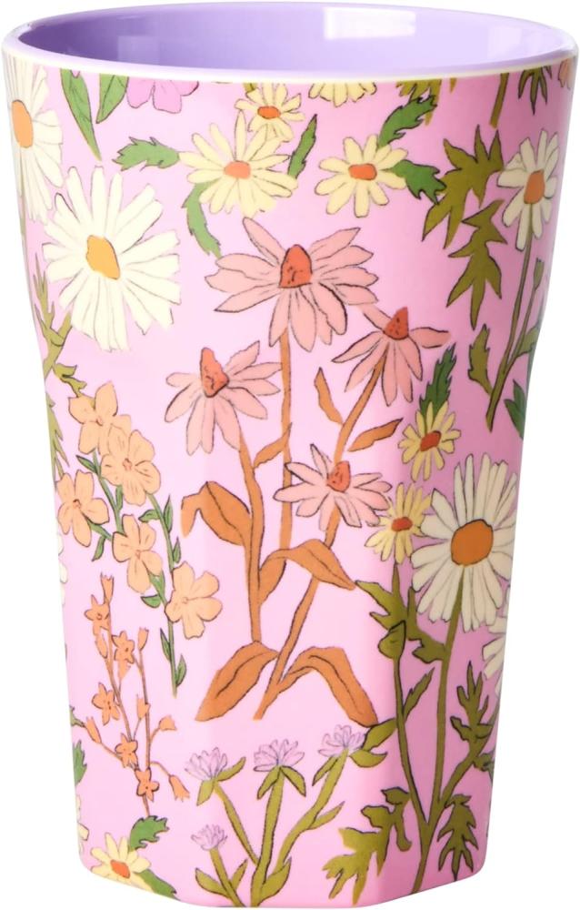 Rice Daisy Dearest Print Melamin Becher Tall Bild 1