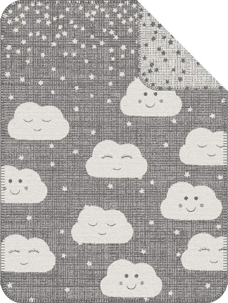 Kinderdecke Clouds, s.Oliver, mit Wolken und Sternen, Kuscheldecke Bild 1