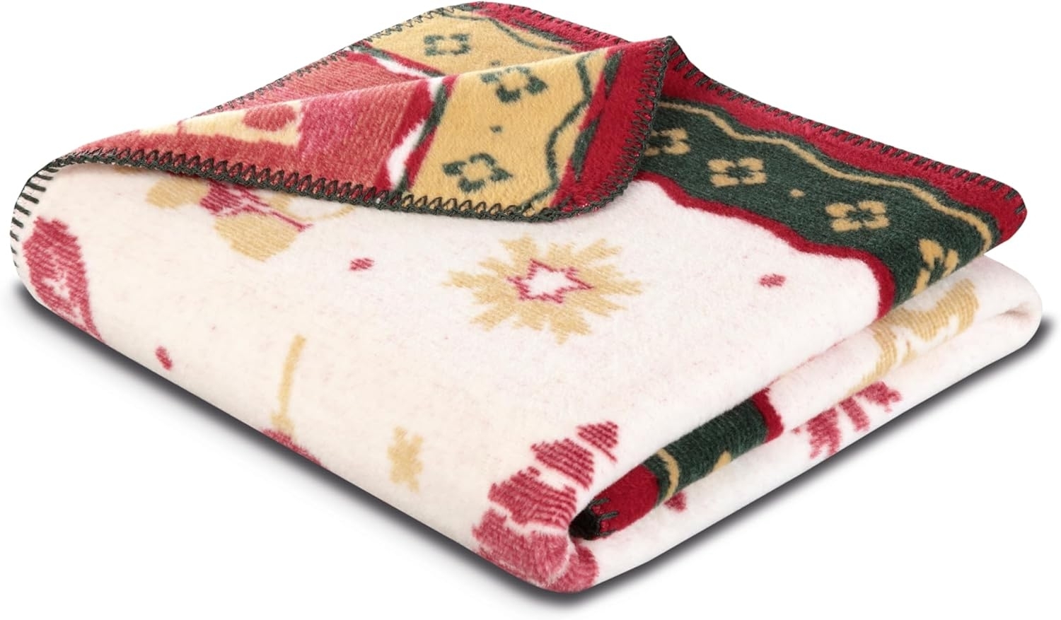 Wohndecke Toy's Delight Little mit Weihnachtsmotiven, Weihnachtsdecke in 100x150, Villeroy & Boch, Made in Germany Bild 1