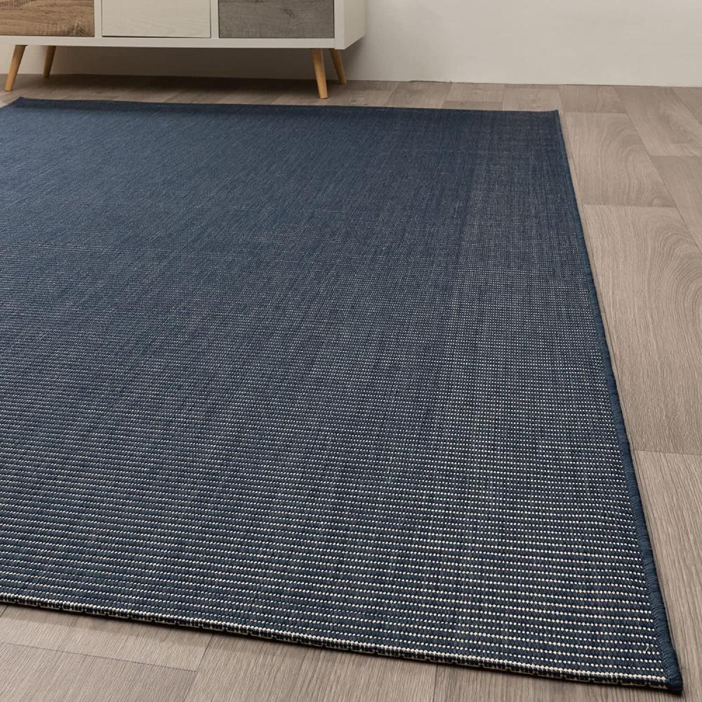 In- und Outdoor Teppich Halland, Farbe: Blau, Größe: 200x290 cm Bild 1