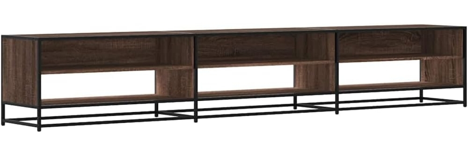 TV-Schrank Braun Eichen-Optik 270x40x46 cm Holzwerkstoff Bild 1